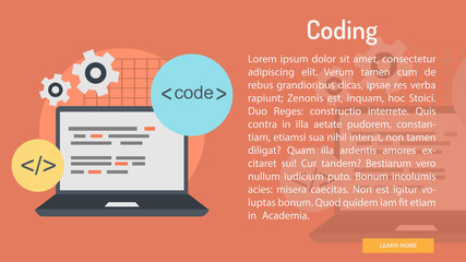 Coding Conceptual Banner