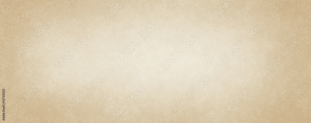 light brown paper background design with soft white center and grunge textured border, old vintage parchment background design - obrazy, fototapety, plakaty 