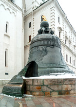 The Tsar Bell, Moscow Kremlin's Territory. Russia.