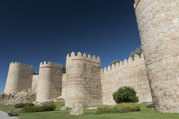 Avila (Castilla y Leon, Spain): walls