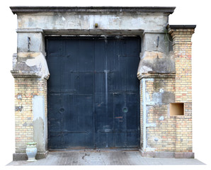 Wall Mural - Vintage prison aged iron gate