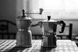 © Menta - Retro coffee grinder and maker