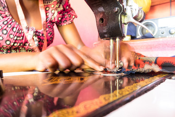 Sewing machine and tailor