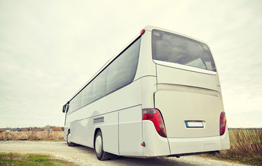 Wall Mural - tour bus driving outdoors