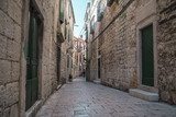 Fototapeta Na drzwi - beautiful street of Sibenik, Croatia