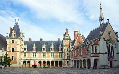 Plakat Zamek królewski w Blois