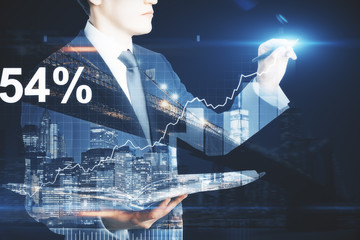 Aufkleber - Finance concept