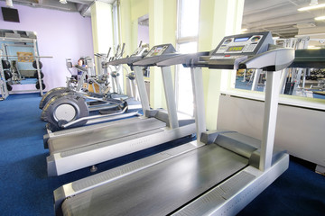 Wall Mural - Interior of a fitness hall