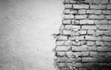Fototapeta Młodzieżowe - brick wall with vintage look