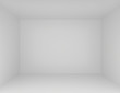 © mirexon - Empty room interior white background. 3d rendering.