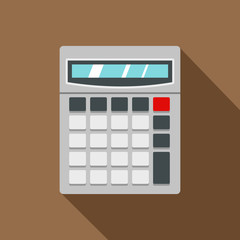 Poster - Calculator icon, flat style