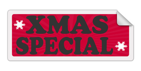 Wall Mural - XMAS SPECIAL label