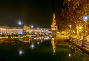 Wall Mural - Seville. Spanish Square.