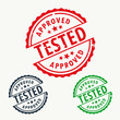 approved and tested stamp set