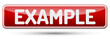 EXAMPLE - Abstract beautiful button with text.