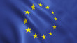 © somartin - EU Flag Waving - European Union Background