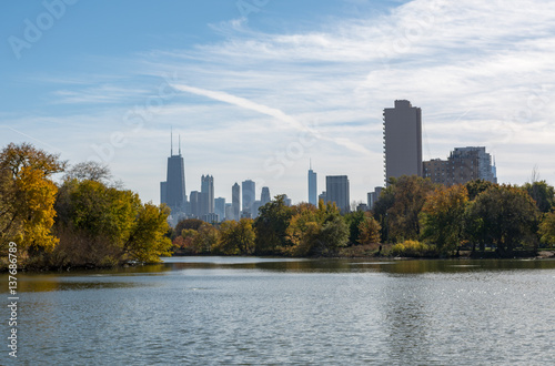 Zdjęcie XXL Chicago Skyline