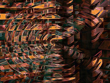 I've Added Filters And Color Effects To A Photo Of Venetian Blinds To Make A Series Of High Colored Digital Abstracts.  
