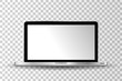© boxerx - Realistic modern laptop isolated. Vector illustration