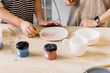 © 279photo - workshop production of ceramic tableware product painting