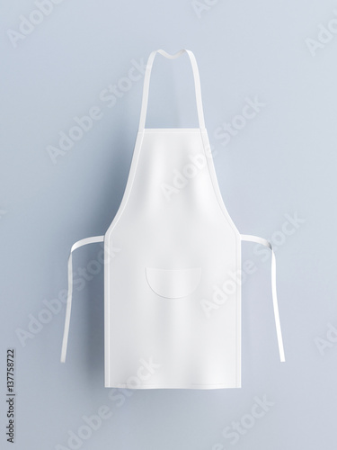 Download White apron, apron mockup 3d rendering - Buy this stock illustration and explore similar ...