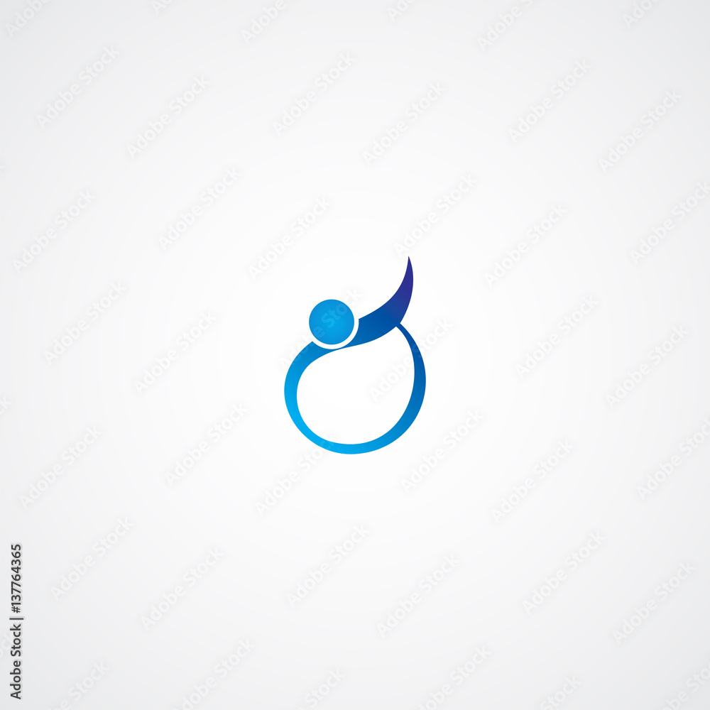 Abstract Man Logo Business technology design vector template. Human ...