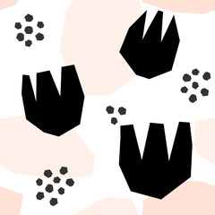 Sticker - Abstract Floral Pattern