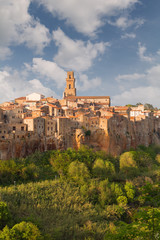 Wall Mural - Pitigliano charming medieval town