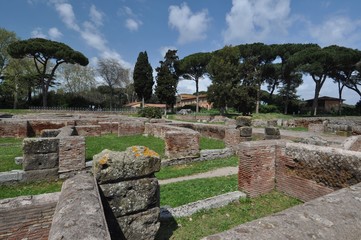 Ostia - ancient harbor of Rome