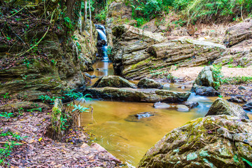 Poster - Landscape view of Mork Fa waterfall