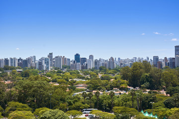 Wall Mural - Sao Paulo city, Brazil. Ibirapuera Park