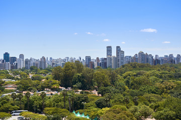 Wall Mural - Sao Paulo city, Brazil. Ibirapuera Park