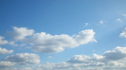 Wall Mural - timelapse of the clear sky