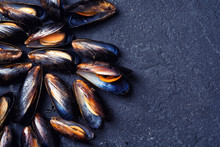 Texture Of Mussels