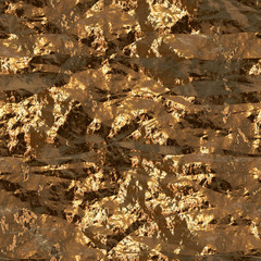 Wall Mural - Seamless  gold metal pattern  
