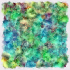 Wall Mural - Watercolor dots texture