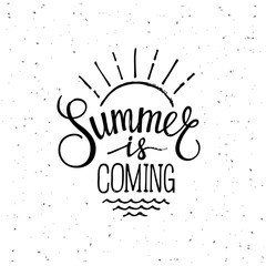 Wall Mural - summer is coming