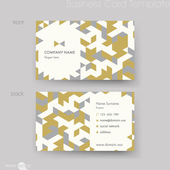 Wall Mural - Business card template