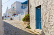 Village on Iraklia island in Lesser Cyclades, Greece.