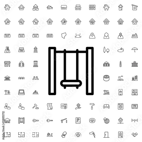 swing icon illustration vector de Stock | Adobe Stock