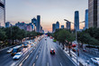 © fanjianhua - urban traffic view in modern city of China.