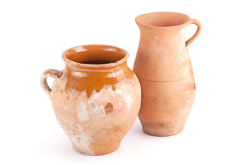 clay jug handmade