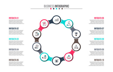 Creative concept for infographic.