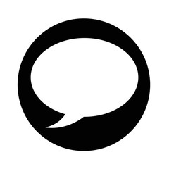 Speech bubble icon