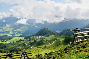 Sticker - Dramatic scenery in the mountains,Tirol