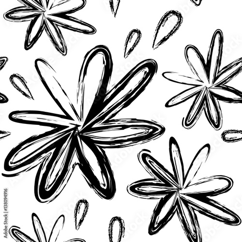 Stoffe zum Nähen Vektor nahtlose floralen Muster