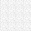 Abstract seamless pattern. Dots and lines