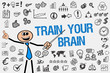 © magele-picture - Train your Brain / Mann mit Symbole