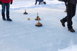 © luftklick - eisstock, eisstockbahn, wintersport, curling,