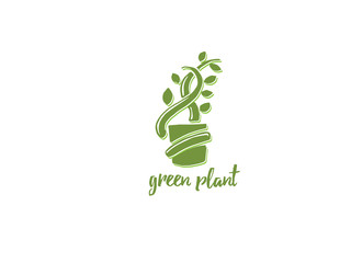 Wall Mural - green plant